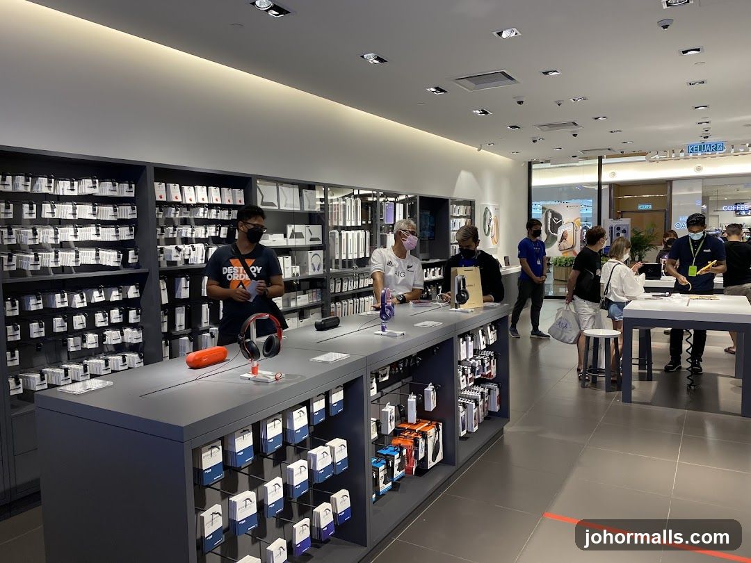 Electronics Store Interior