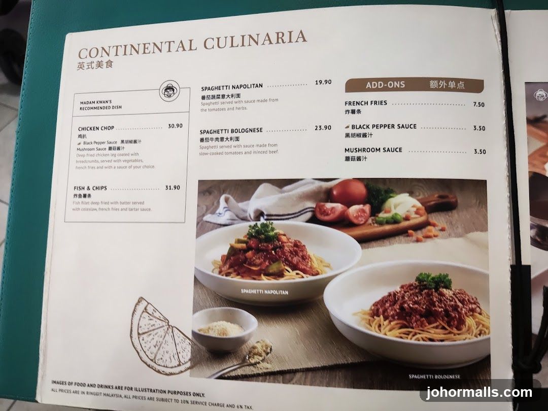 CONTINENTAL CULINARIA