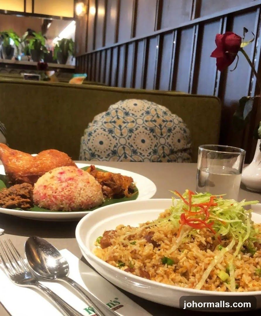Fried Rice and Chicken Meal