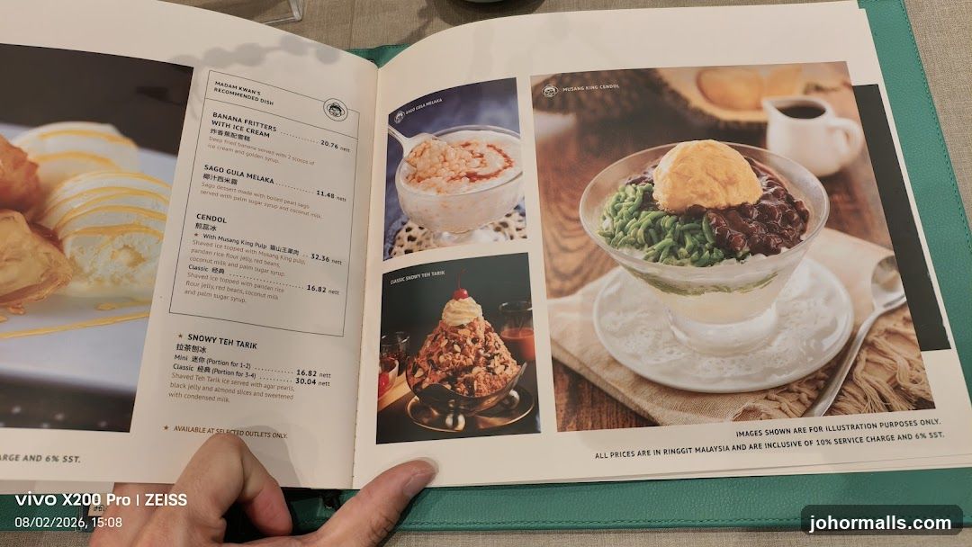 Madam Kwan's Recommended Dish