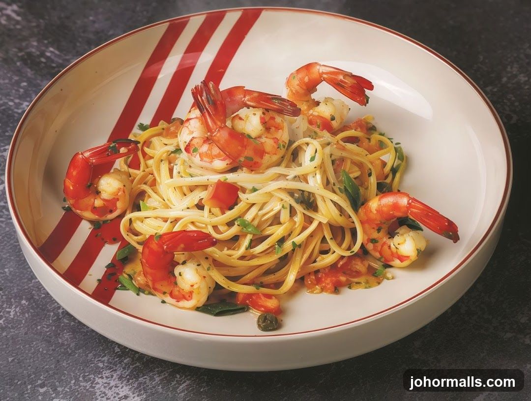 Shrimp Linguine