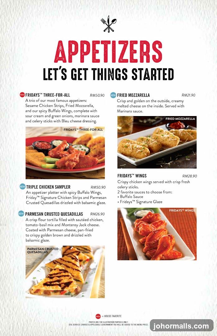 APPETIZERS