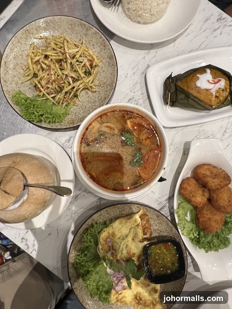 Thai Food Spread