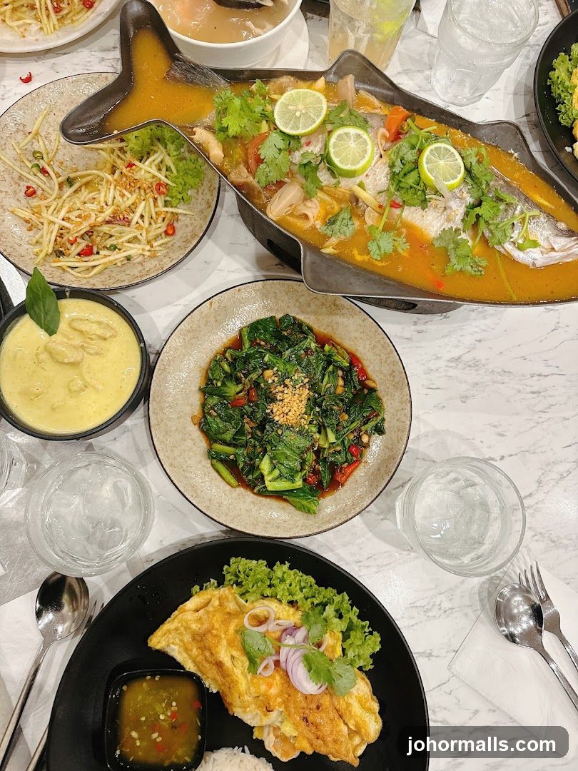 Thai Food Spread