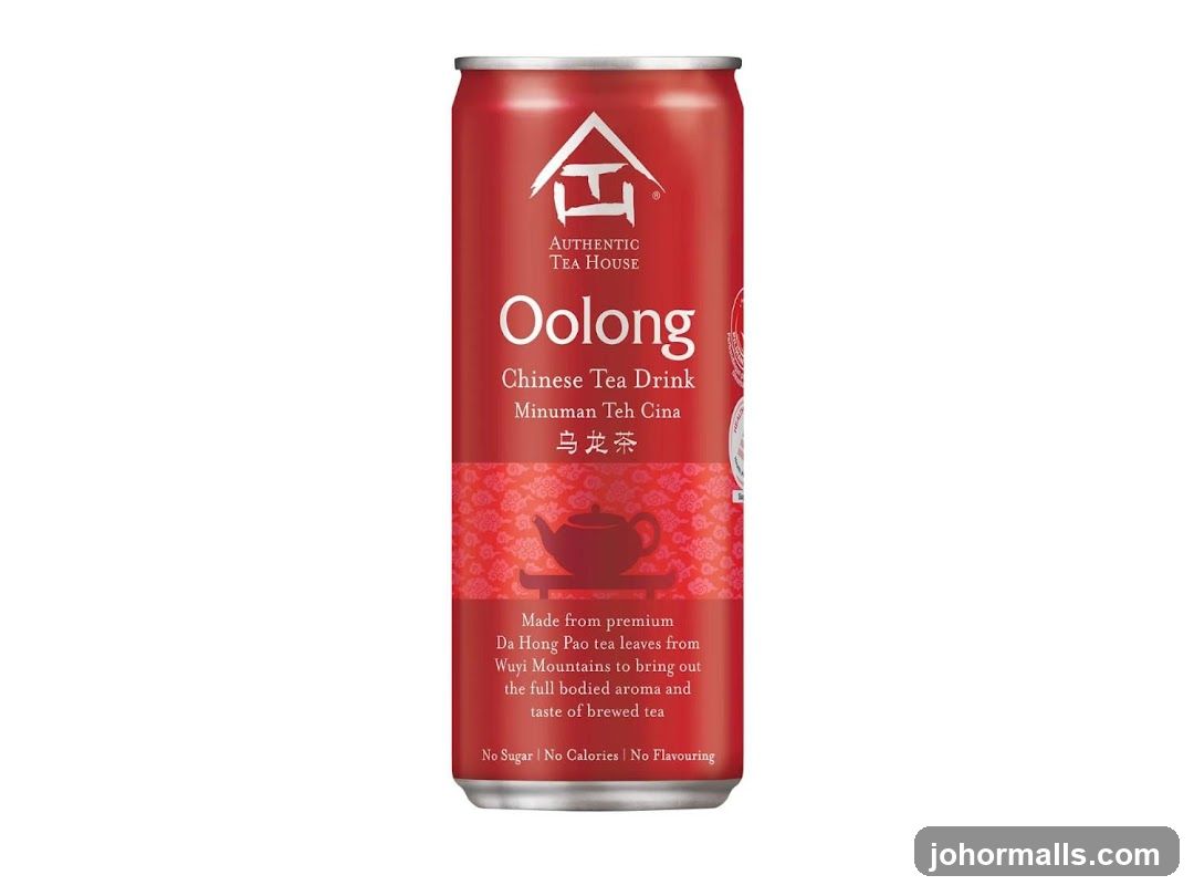 Oolong Chinese Tea Drink Can