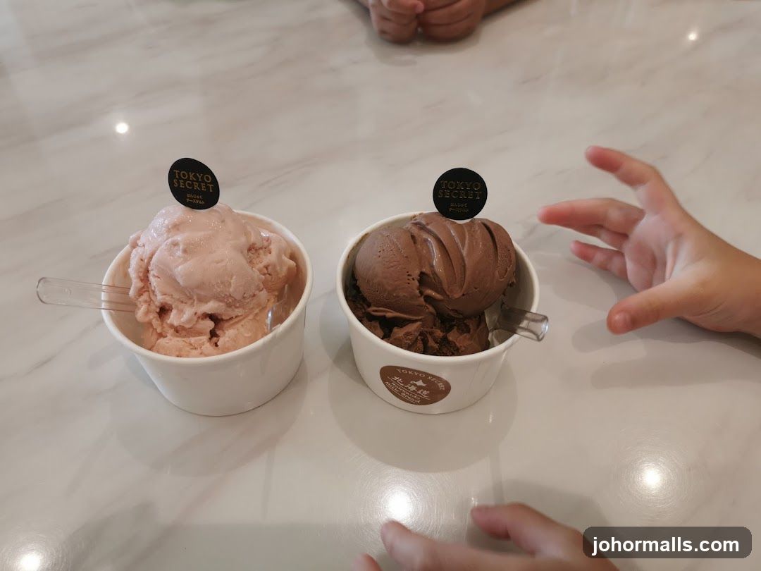 Ice Creams at Tokyo Secret