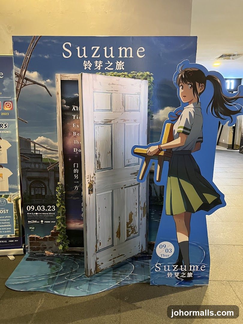 Suzume Movie Standee
