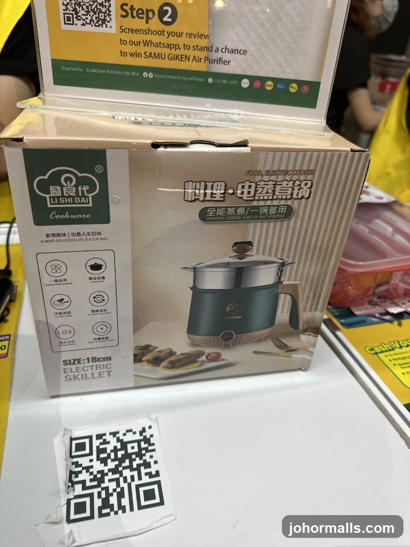 Electric Skillet Packaging