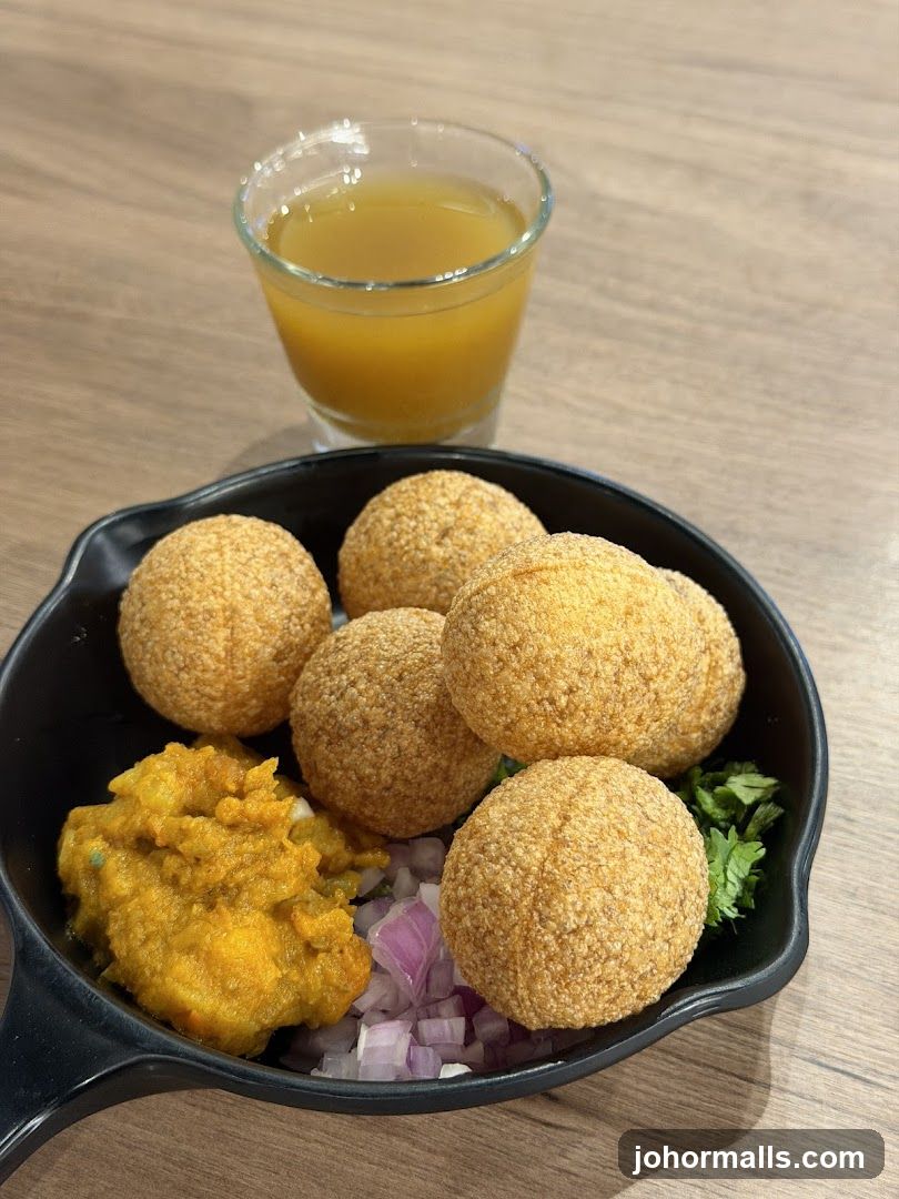 Indian Street Food Snack