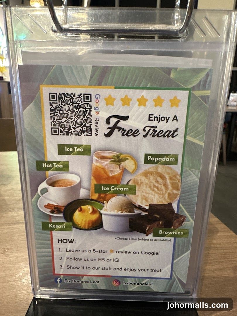 Free Treat Offer