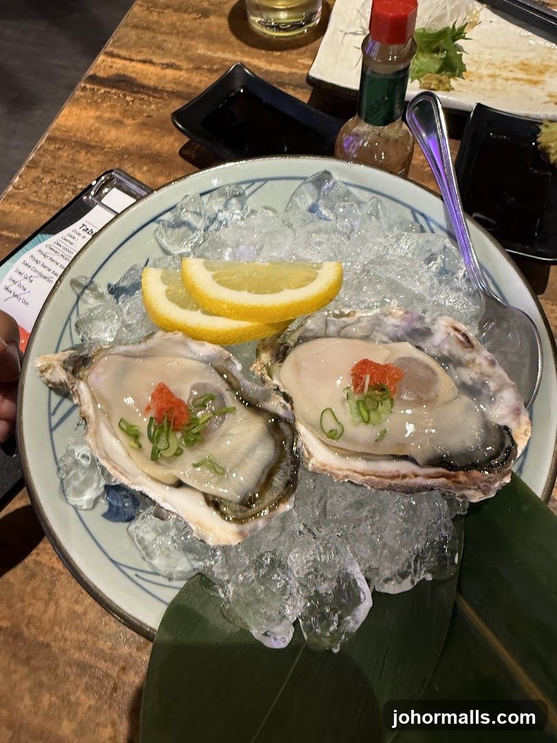Oysters on Ice