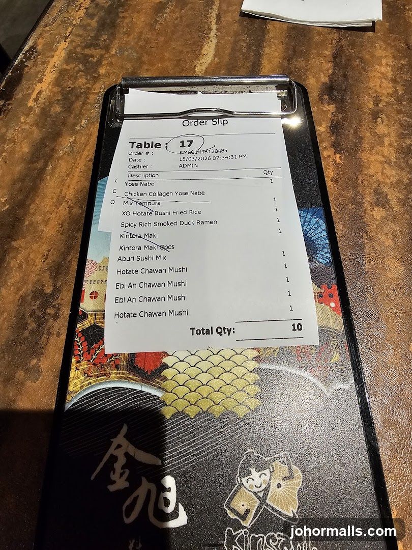 Order Slip