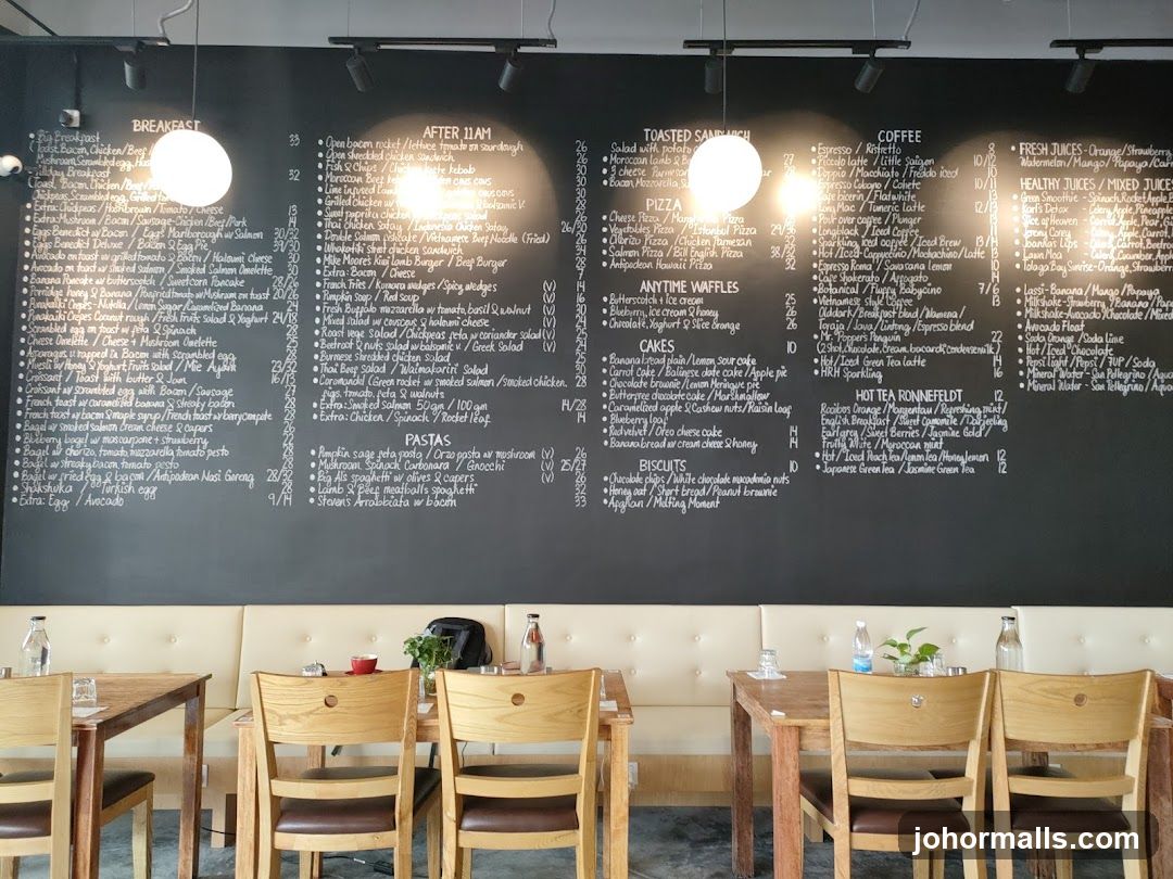 Chalkboard Menu