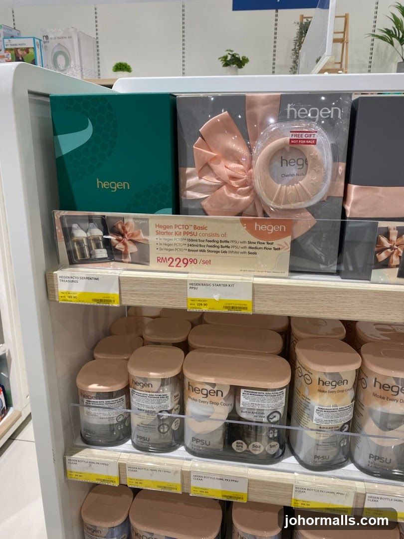 Hegen Baby Products Display