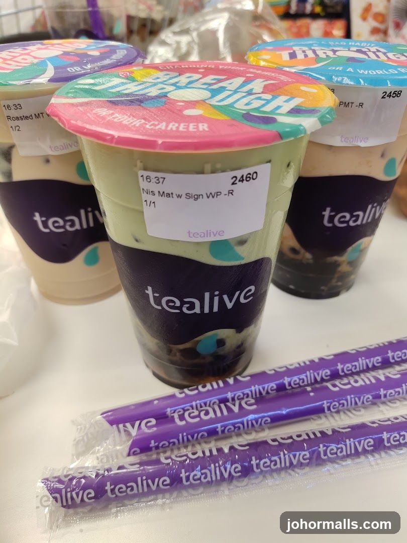 Tealive Drinks