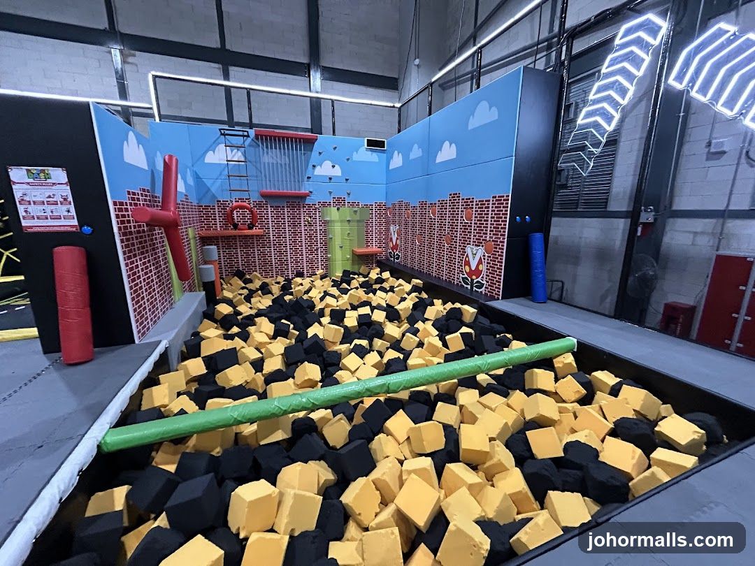 Indoor Trampoline Park Foam Pit