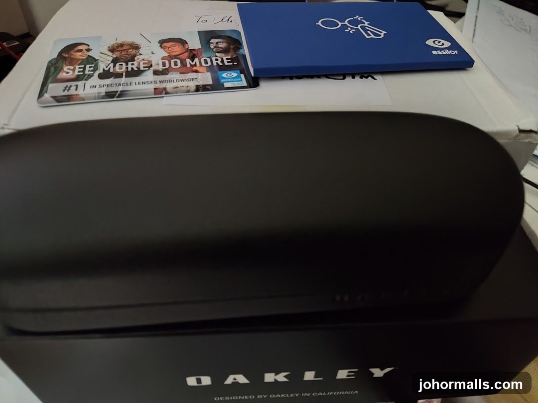 Oakley and Essilor Products