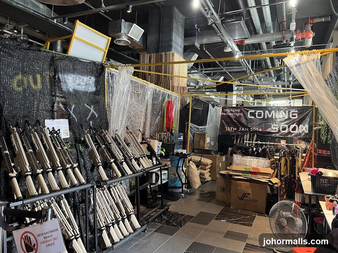 Airsoft Gun Store Display