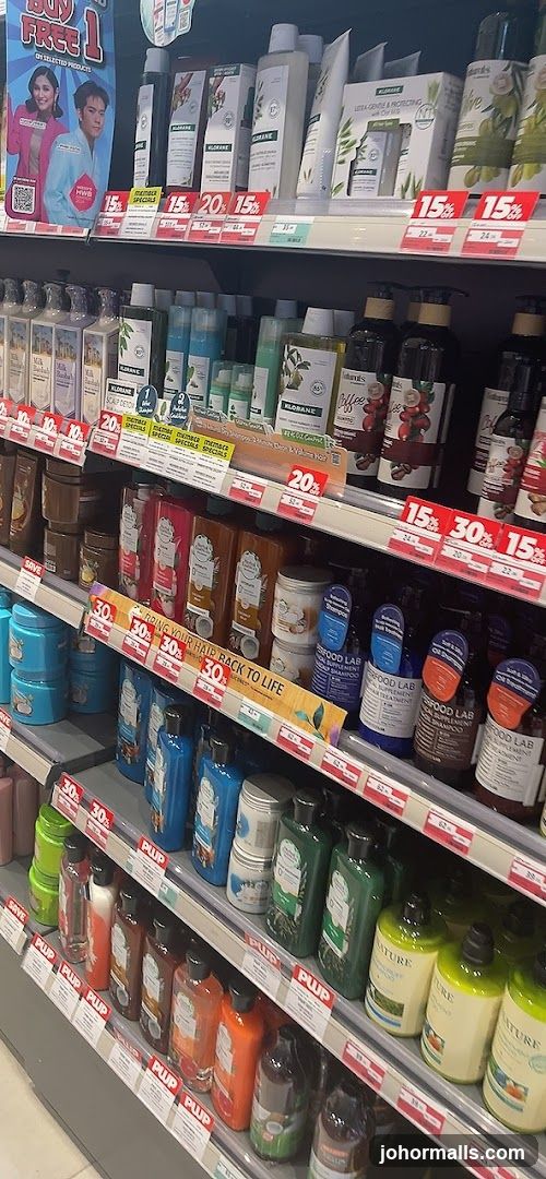 Shampoo and Conditioner Display