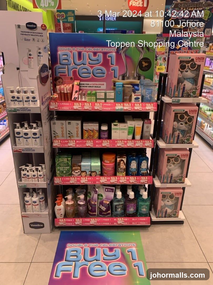 Watsons Buy 1 Free 1 Promotion