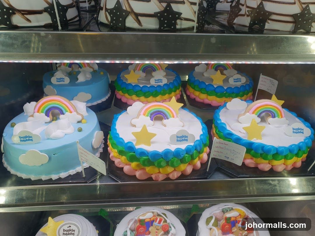 Rainbow Cakes