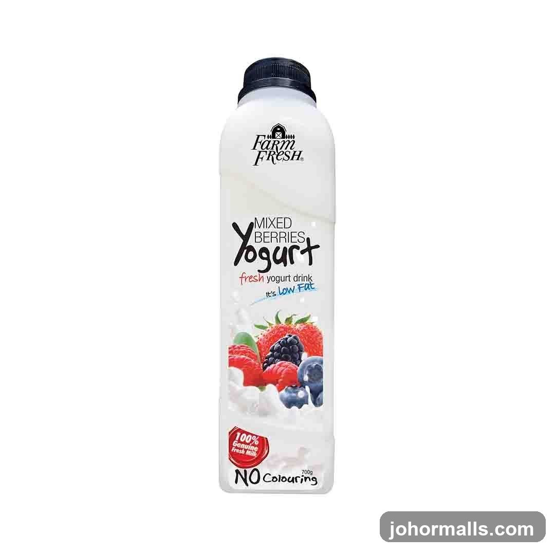 Farm Fresh Mixed Berries Yogurt Drink