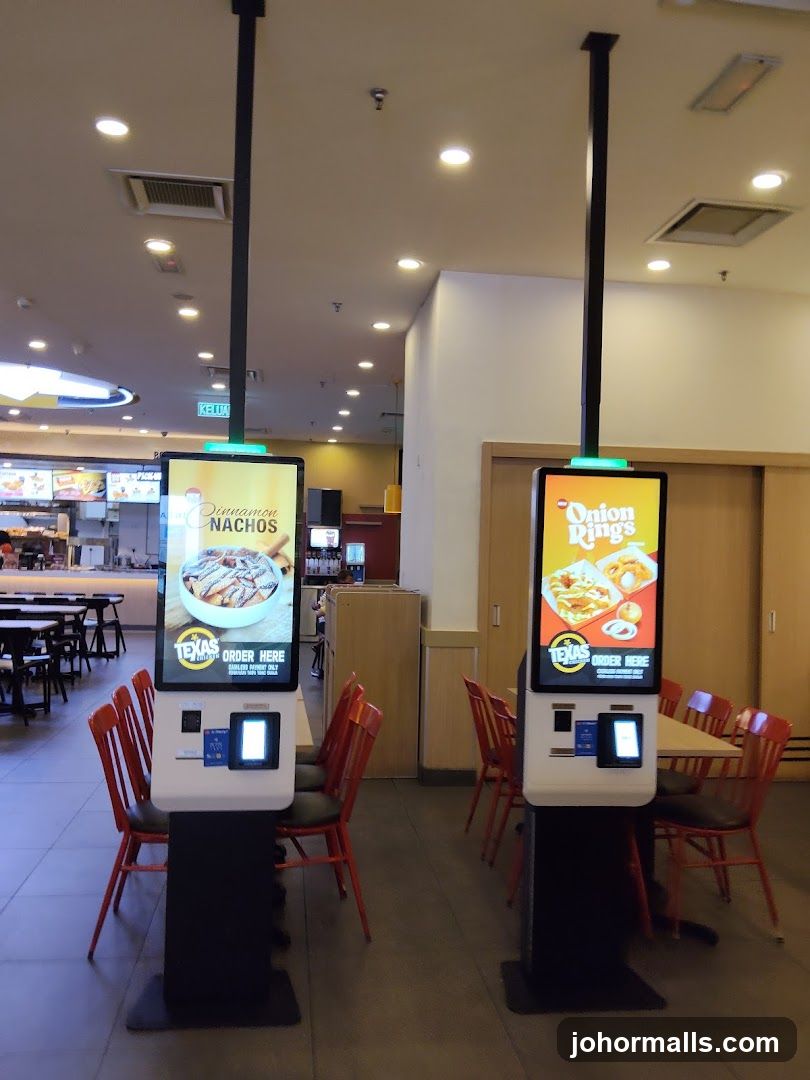 Self-order kiosks