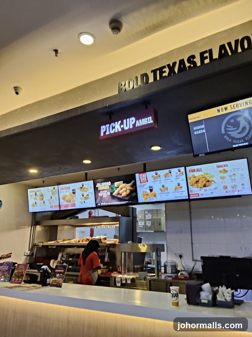 Fast Food Restaurant Counter