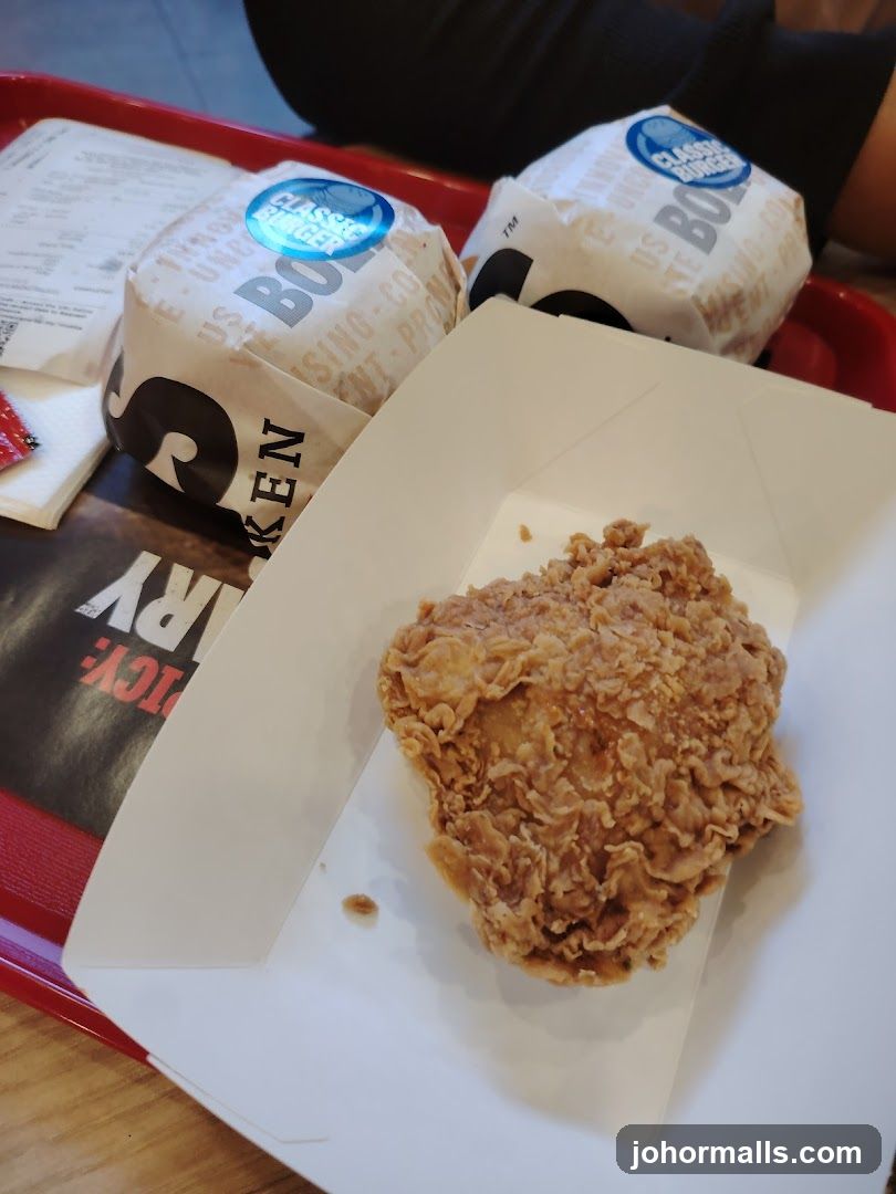 Fried Chicken and Burgers