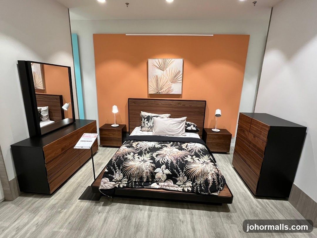 Bedroom Furniture Display