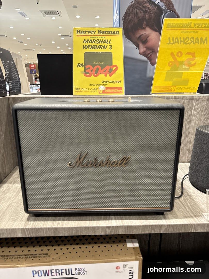 Marshall Speaker Display