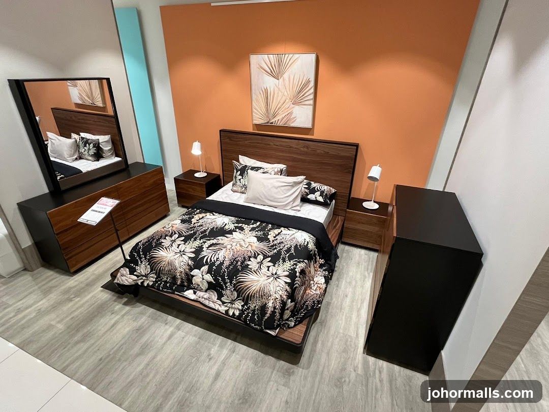 Bedroom Furniture Display