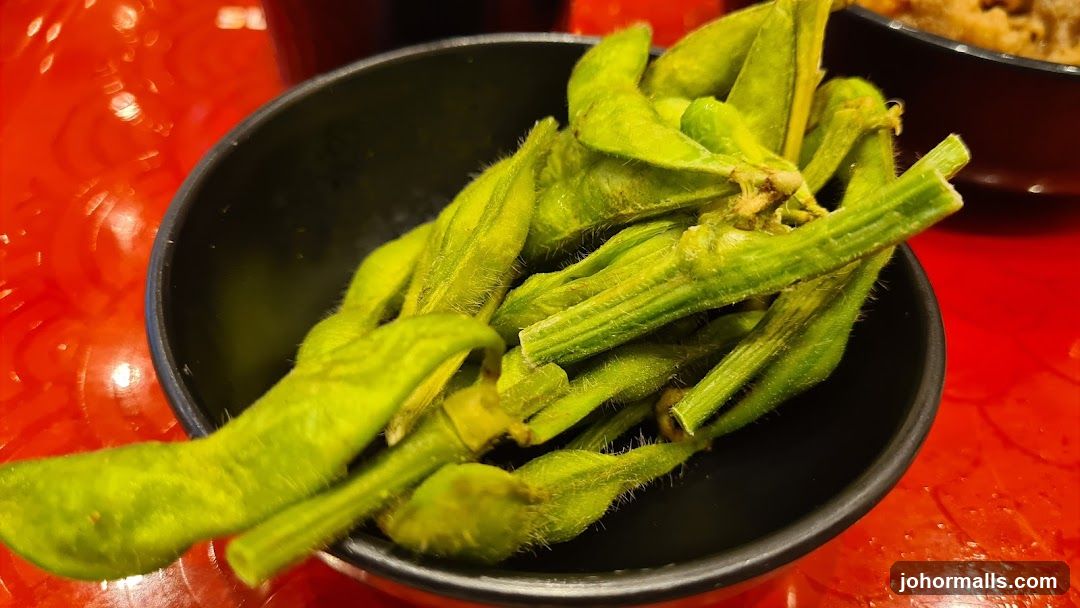 Edamame in a Bowl