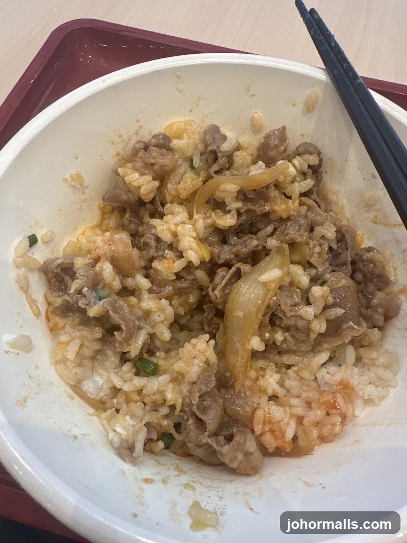 Beef and Rice Bowl