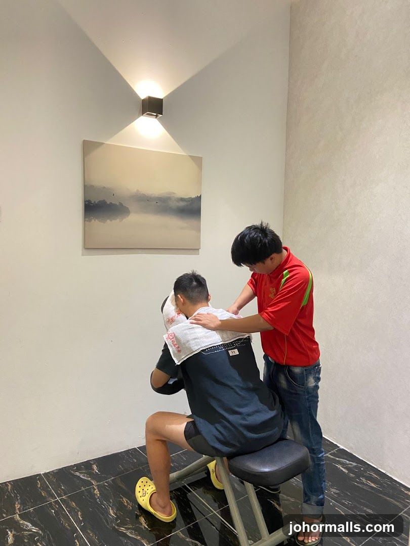 Massage session
