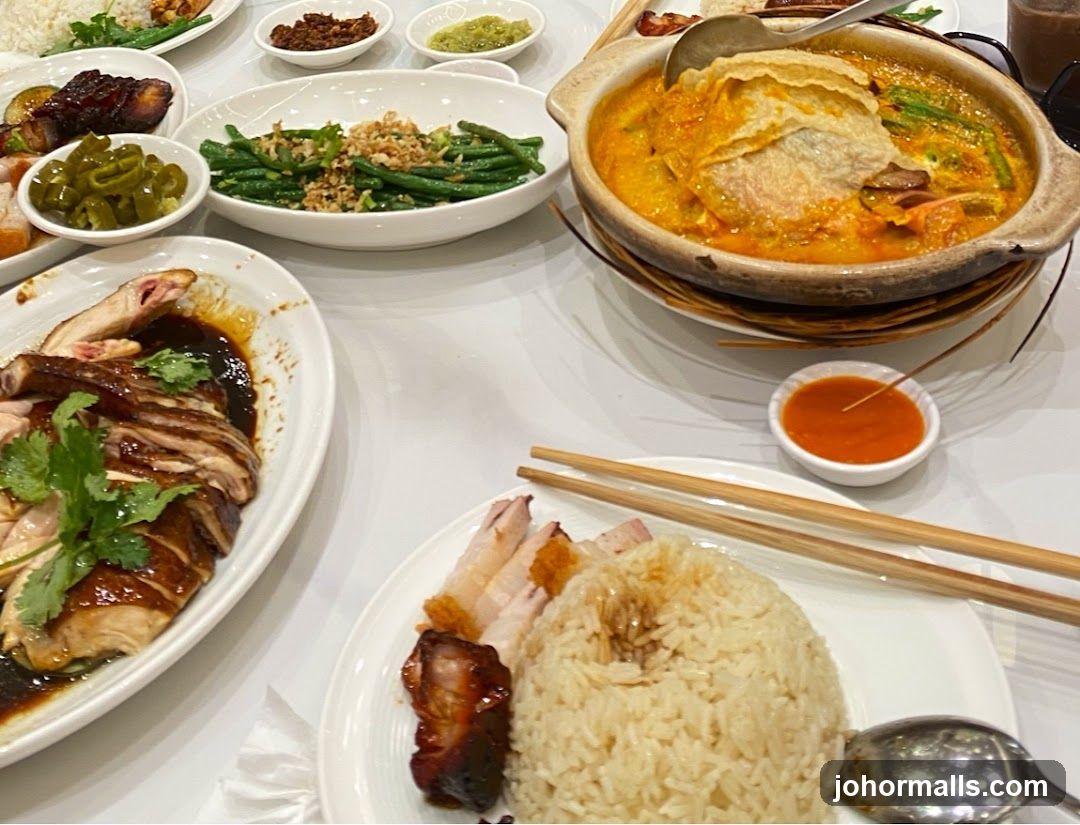 Assortment of Asian Dishes