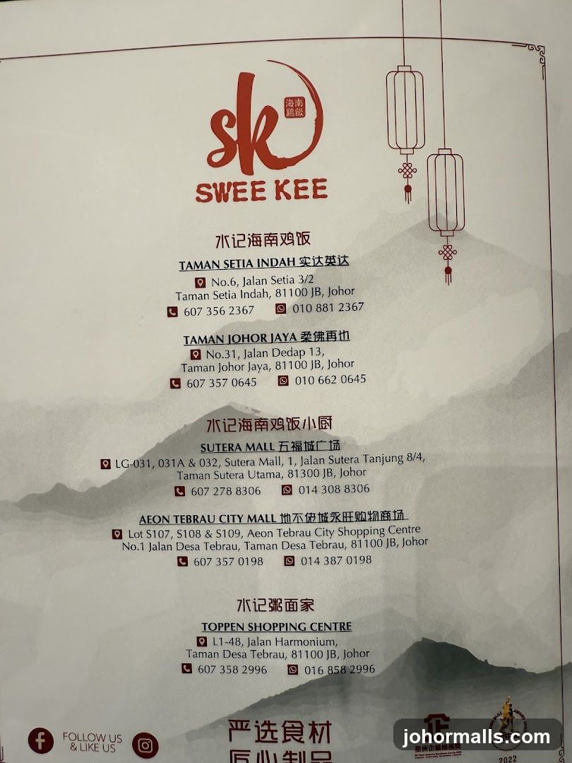 Swee Kee Locations