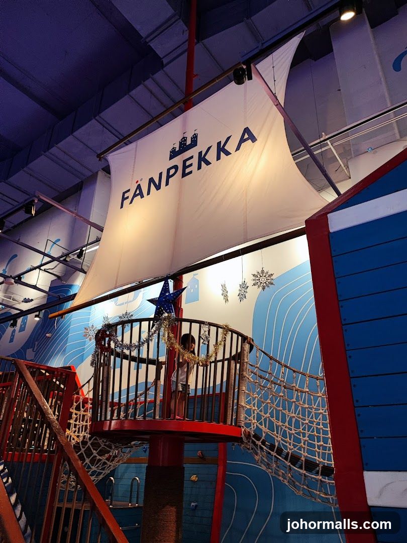 Indoor Playground with Ship Theme