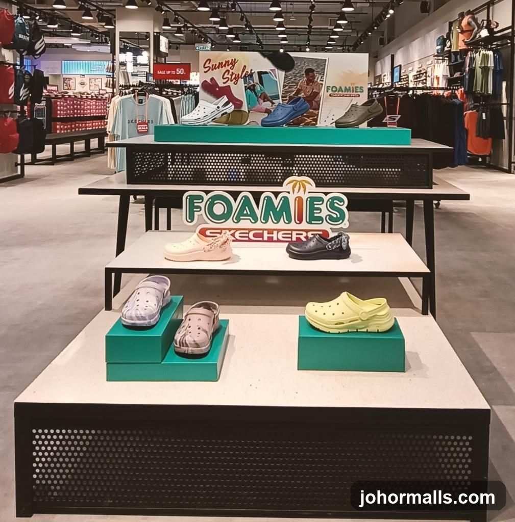 Skechers Foamies Display
