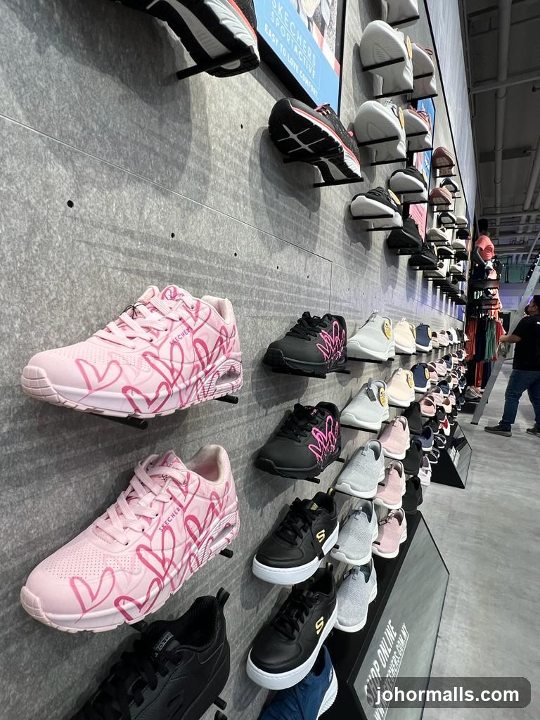 Skechers Shoes Display