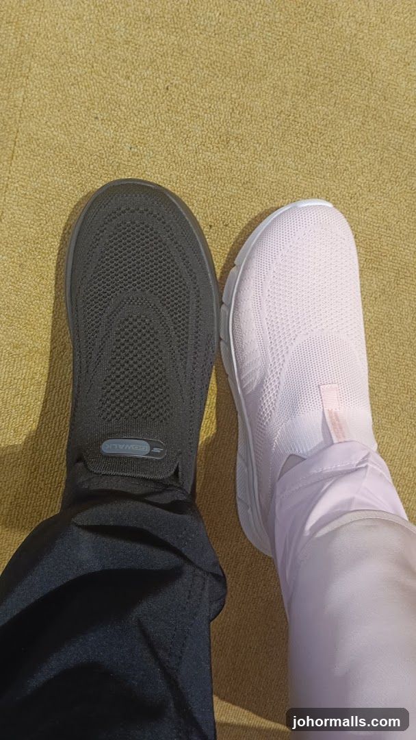 Two Pairs of Slip-On Shoes