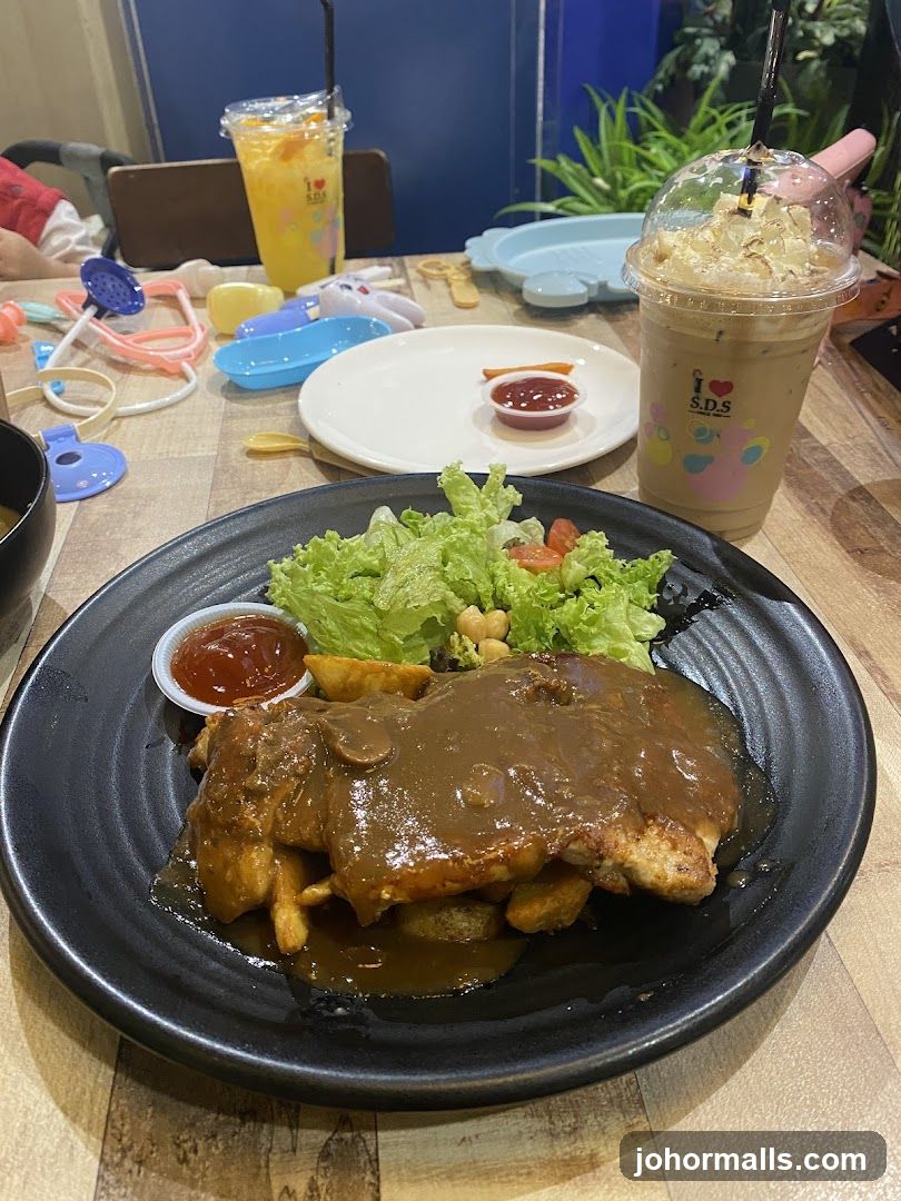 Chicken Steak with Gravy