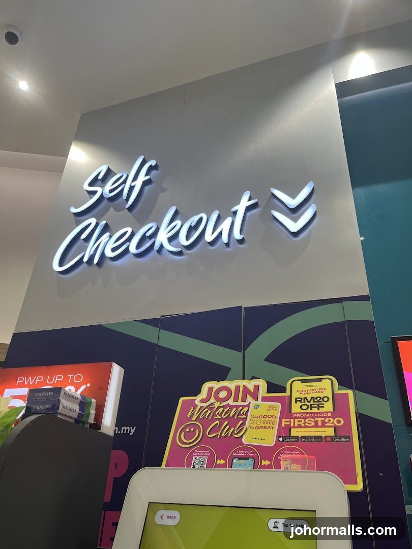 Self Checkout Area