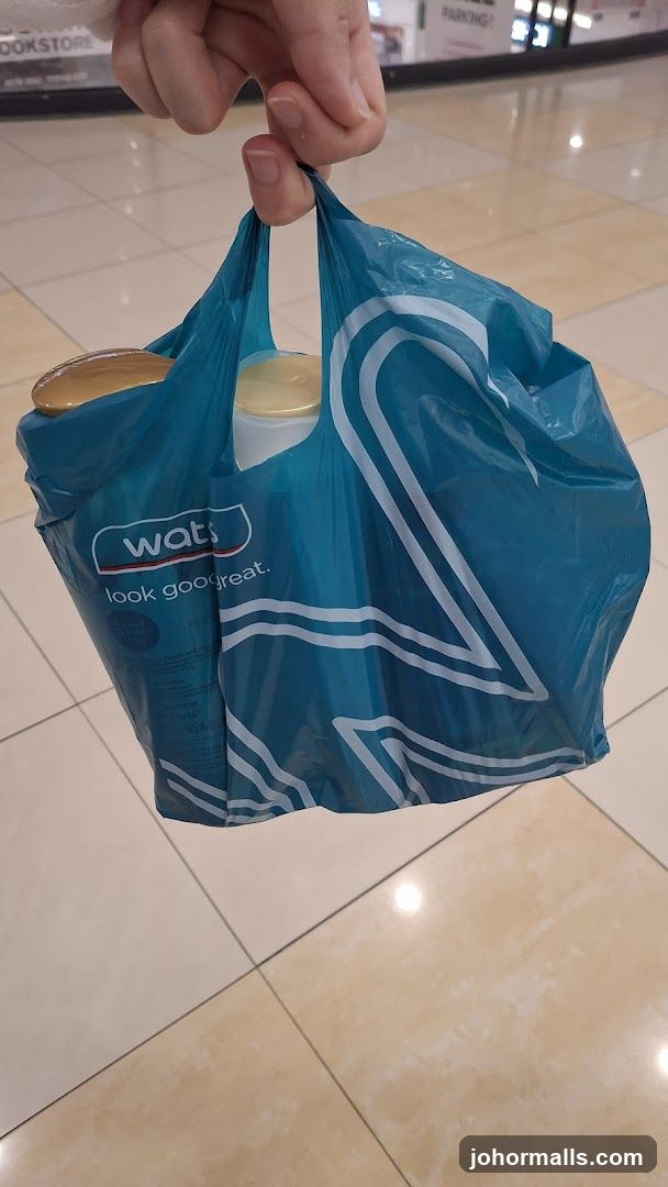Shopping Bag with Products