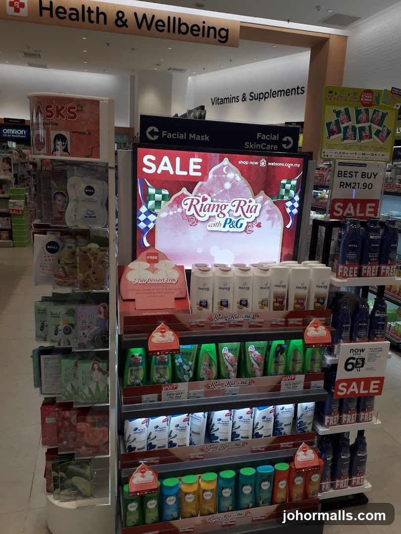 Health and Wellbeing Store Display