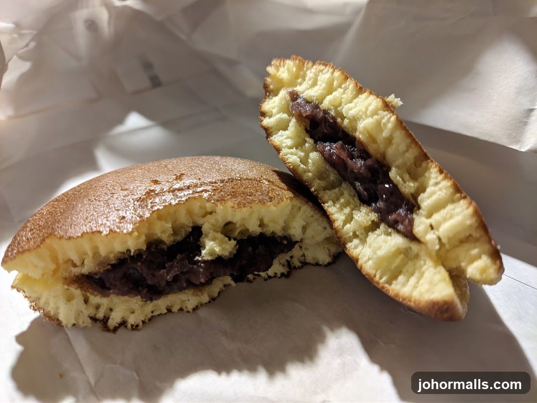 Dorayaki with Red Bean Paste