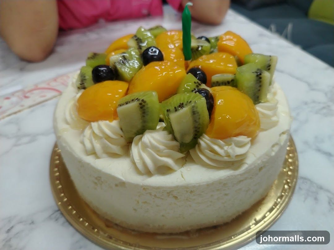 Fruit Topped Cake
