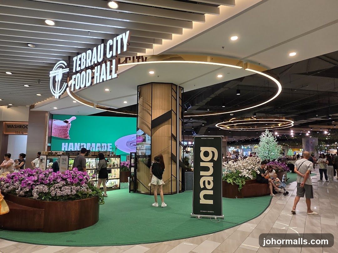 Tebrau City Food Hall Entrance