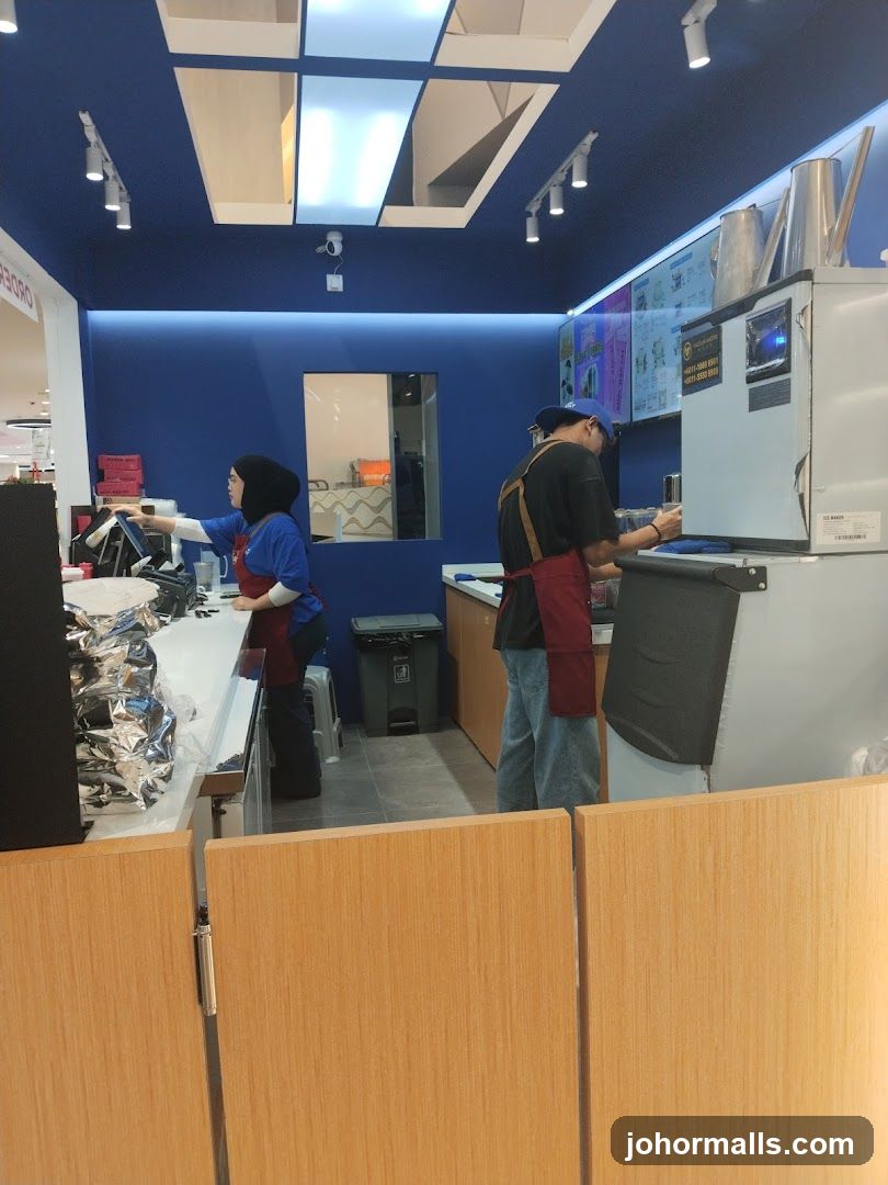 Beverage Shop Counter