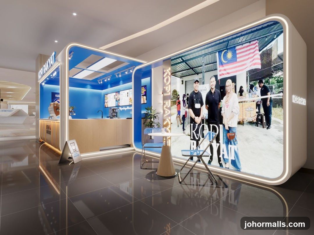 Modern Kopi Rakyat Stall